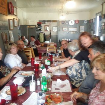 Rocky's - Rocky's best waitress is pictured here (in black - serving us) !! She was absolutely FANTASTIC!!! - Italian Near Me - Rochester, New York