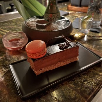 Thyme Bar - Earl Grey and Blood Orange Mousse - Cocktail Bars Near Me - New York, New York Thyme Bar - Earl Grey and Blood Orange Mousse - Cocktail Bars Near Me - New York, New York