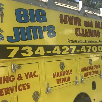 Big Jim's Sewer & Drain Cleaning,MICHIGAN - Big Jim's sewer and drain. - Plumbing Near Me - Garden City, Michigan