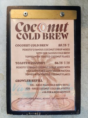 Menu photo 6 Peixoto Coffee Gilbert, AZ