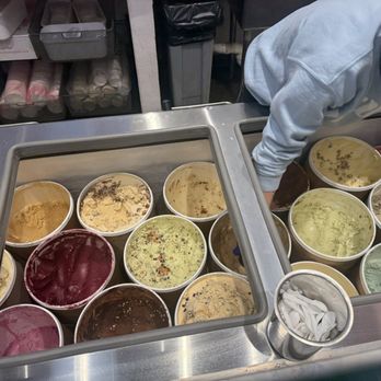 Millie's Homemade Ice Cream - Photo 3: Scooping the ice cream - Ice Cream & Frozen Yogurt Near Me - Pittsburgh, Pennsylvania Millie's Homemade Ice Cream - Photo 3: Scooping the ice cream - Ice Cream & Frozen Yogurt Near Me - Pittsburgh, Pennsylvania