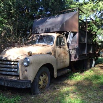 Bond Ranch Retreat - Old truck parked in the woods - nice prop for wedding photos. - Bed & Breakfast Near Me - Sequim, Washington Bond Ranch Retreat - Old truck parked in the woods - nice prop for wedding photos. - Bed & Breakfast Near Me - Sequim, Washington