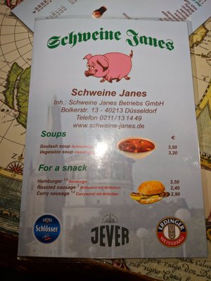 Menu photo 3 Schweine Janes Dusseldorf, NW Menu photo 3 Schweine Janes Dusseldorf, NW