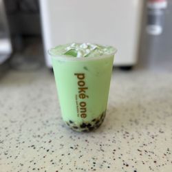 Poke One - Honeydew milk tea