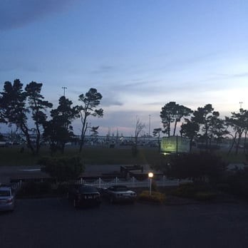 Lighthouse Inn - Evening view from room. - Hotels Near Me - Crescent City, California Lighthouse Inn - Evening view from room. - Hotels Near Me - Crescent City, California