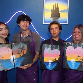 Paint & Sip Studio Temecula - Group photo - Paint & Sip Near Me - Temecula, California Paint & Sip Studio Temecula - Group photo - Paint & Sip Near Me - Temecula, California