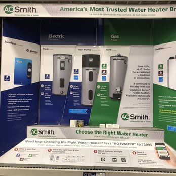 Lowe's Home Improvement - different water heaters - Hardware Stores Near Me - Honolulu, Hawaii