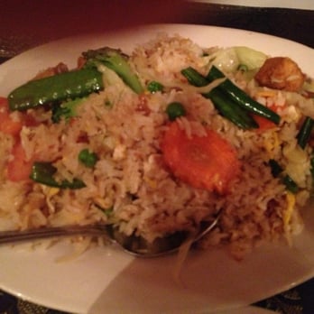The Thai Place - Vegetarian Fried Rice - Thai Near Me - Sturbridge, Massachusetts