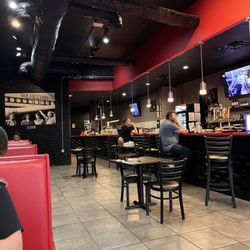 Rock N Roll Sushi - Dining room area