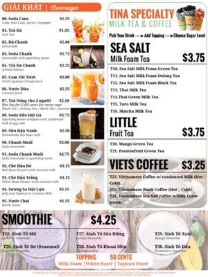 Menu photo 8 Pho Tina Houston, TX Menu photo 8 Pho Tina Houston, TX