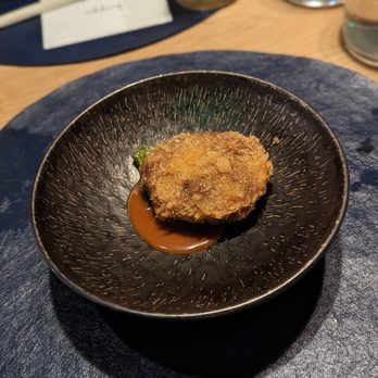 Kappo DC - Wagyu Katsu (kind of like a fried meatball) - Japanese Near Me - Washington, DC, District of Columbia Kappo DC - Wagyu Katsu (kind of like a fried meatball) - Japanese Near Me - Washington, DC, District of Columbia