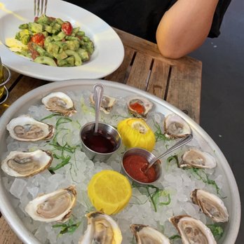 Orange Blossom - Avocado Salad and Oysters - Breakfast & Brunch Near Me - Miami Beach, Florida Orange Blossom - Avocado Salad and Oysters - Breakfast & Brunch Near Me - Miami Beach, Florida