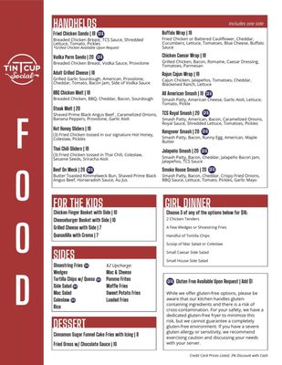 Menu photo 2 Tin Cup Social Fairport, NY