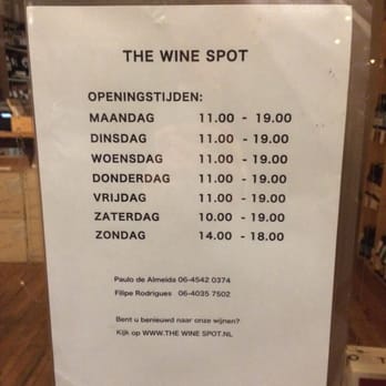 The Wine Spot - Openingstijden! Handig. - Beer, Wine & Spirits Near Me - Amsterdam, New Hampshire
