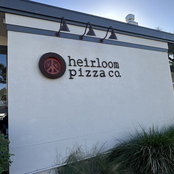 Heirloom Pizza - Outside Sign - Pizza Near Me - Monterey, California