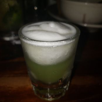 Miti Miti - Sangria shot the green one lol. - Latin American Near Me - Brooklyn, New York Miti Miti - Sangria shot the green one lol. - Latin American Near Me - Brooklyn, New York