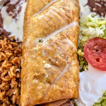 La Victoria - Cheese Steak Burrito (takeout) - Mexican Near Me - Charlotte, North Carolina