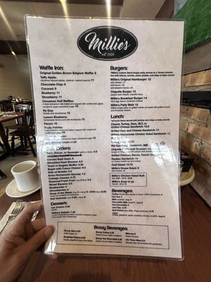 Menu photo 2 Millie's Pancake Shoppe Addison, IL