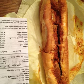 Dave's Chillin and Grillin - Meatball & sausage combo - Sandwiches Near Me - Pasadena, California
