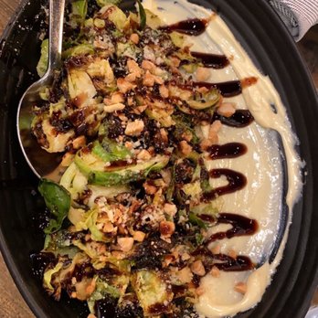 Oak Wood Fire Kitchen - Shaved Brussels Sprouts - Pizza Near Me - Draper, Utah Oak Wood Fire Kitchen - Shaved Brussels Sprouts - Pizza Near Me - Draper, Utah