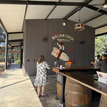 William Chris Vineyards - Check-in area - Wineries Near Me - Hye, Texas William Chris Vineyards - Check-in area - Wineries Near Me - Hye, Texas