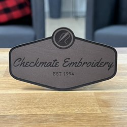 Checkmate Embroidery - We offer custom embroidered and silk screened apparel, patches as well as promotional items.