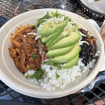 Lazarus Brewing - Chicken chipotle rice bowl - Breweries Near Me - Austin, Texas