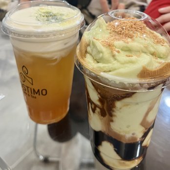 Nostimo Cafe & Tea - Avocado coffee and peach tea - Coffee & Tea Near Me - Westminster, California