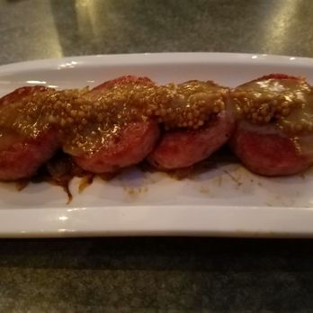 Bravas Bar de Tapas - Scallops with mustard seed sauce. - Spanish Near Me - Healdsburg, California