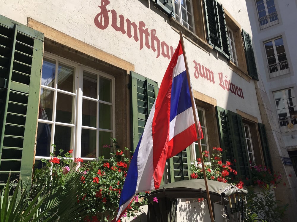 Goldener Löwen Lanna Thai