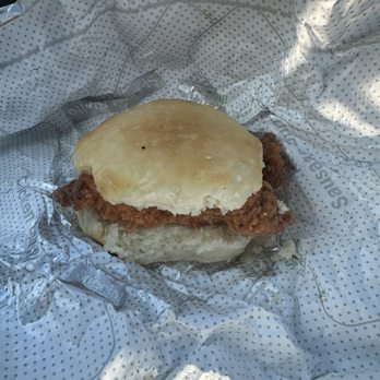 Chick-fil-A - Spicy Chicken Biscuit - Fast Food Near Me - Torrance, California