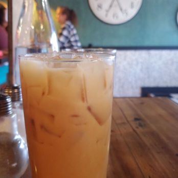 The Sassy Biscuit - Flavored iced latte. Perfect start. - Breakfast & Brunch Near Me - Billings, Montana
