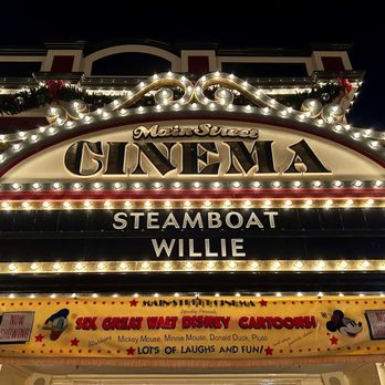 Main Street Cinema - "Steamboat Willie" - Cinema Near Me - Anaheim, California
