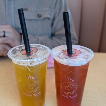 The Mochi Donut Cafe & Bakery - Mango and strawberry fruit teas - Cafes Near Me - Plainville, Connecticut The Mochi Donut Cafe & Bakery - Mango and strawberry fruit teas - Cafes Near Me - Plainville, Connecticut