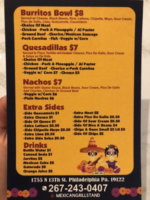 Menu photo 2 Mexican Grill Stand Philadelphia, PA Menu photo 2 Mexican Grill Stand Philadelphia, PA