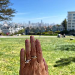 Find your ring stack at Robinson's Jewelers Las Olas.