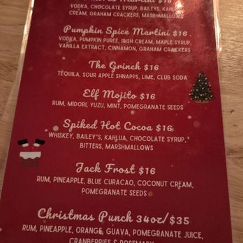 Aloha Mamacita - Christmas / Holiday cocktail menu - Mexican Near Me - Honolulu, Hawaii Aloha Mamacita - Christmas / Holiday cocktail menu - Mexican Near Me - Honolulu, Hawaii