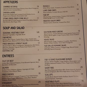Fork & Barrel - Menu - Caterers Near Me - Louisville, Kentucky
