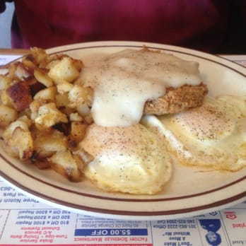 Linda's Cafe - Chicken Fried Steak for breakfast! - American Near Me - Lexington Park, Maryland Linda's Cafe - Chicken Fried Steak for breakfast! - American Near Me - Lexington Park, Maryland