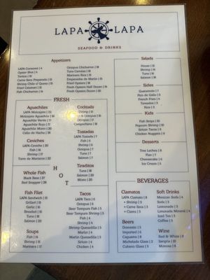 Menu photo 1 Lapa Lapa Seafood & Drinks El Paso, TX