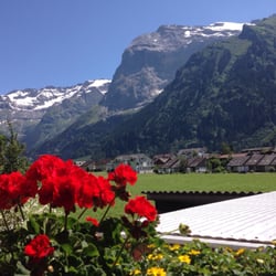 Hotel Garni Hostatt - View from the dining room window... Breathtaking!