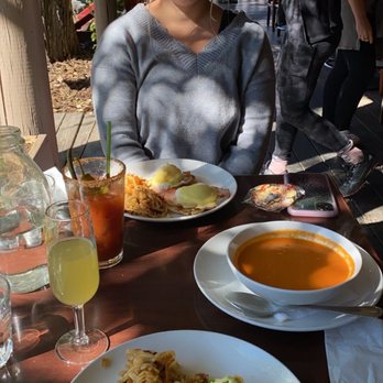 Cafe Genevieve - Cajun Eggs Benedict, Roasted Tomato Soup, Classic Eggs Benedict - Breakfast & Brunch Near Me - Jackson, Wyoming