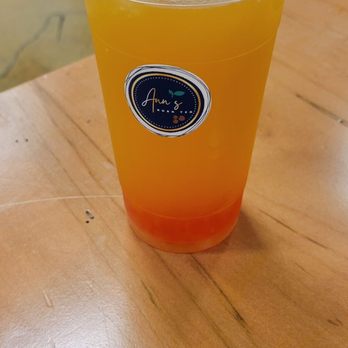Ann’s Boba Tea - Pineapple tea- min - Bubble Tea Near Me - Indianapolis, Indiana