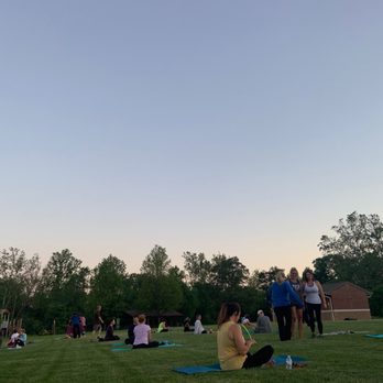 Forest Field Park - Day Glo Yoga in the Park as part of the Centerville Parks and Recreation summer program - Parks Near Me - Centerville, Ohio Forest Field Park - Day Glo Yoga in the Park as part of the Centerville Parks and Recreation summer program - Parks Near Me - Centerville, Ohio