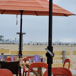 Back On the Beach - Can see santa monica pier in the distance down the beach