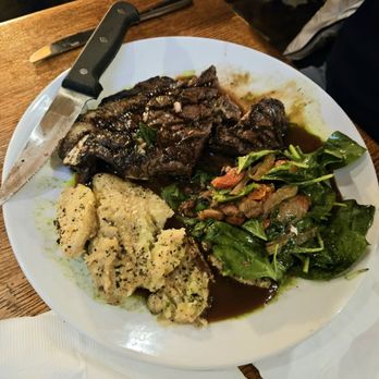 The Blue Stag Saloon - Bison rib eye - Pizza Near Me - Breckenridge, Colorado