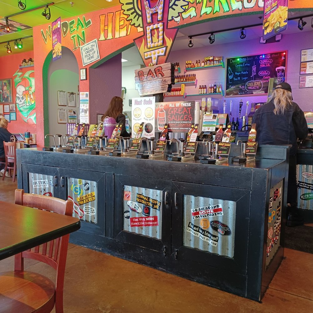 Tijuana Flats - Hot sauce bar - Tex-Mex Near Me - Orlando, Florida Tijuana Flats - Hot sauce bar - Tex-Mex Near Me - Orlando, Florida