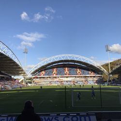 John Smith's Stadium - Huddersfield's John Smith's Stadium, from the away end.