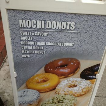 AlimamaTea - Mochi Donuts signage, yummy! - Desserts Near Me - New York, New York AlimamaTea - Mochi Donuts signage, yummy! - Desserts Near Me - New York, New York