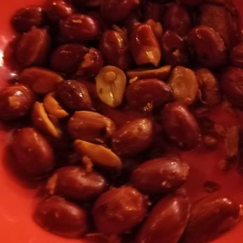 CARiN de RiA - Simple warm garlic peanuts to go with the beer!! - Filipino Near Me - Encinitas, California